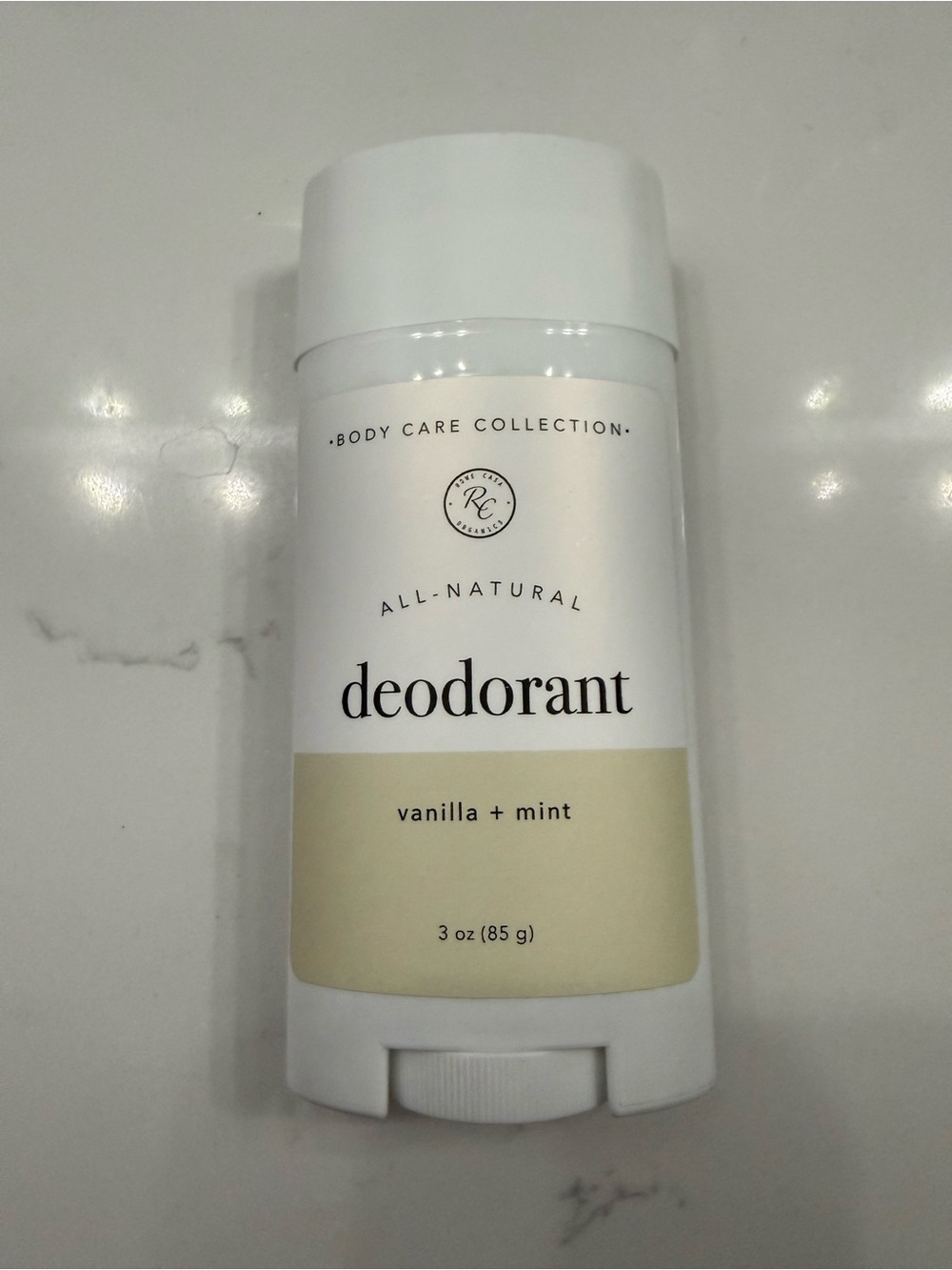 Rowe Casa Organics All-Natural Deodorant Vanilla + Mint 3 oz